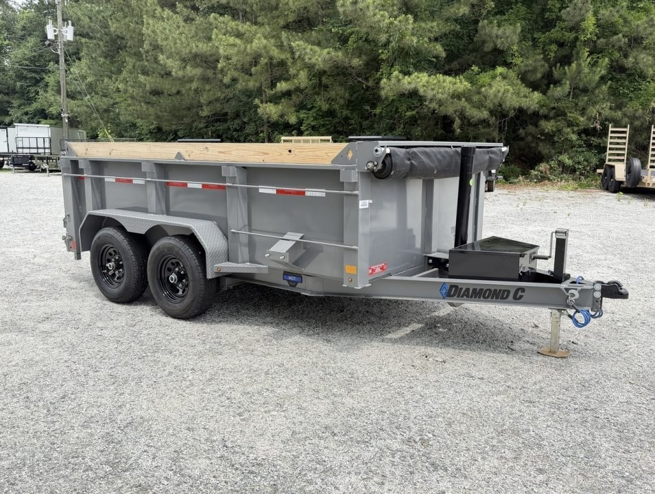 Diamond C 6.5x12 10K dump trailer for rent in Griffin, GA